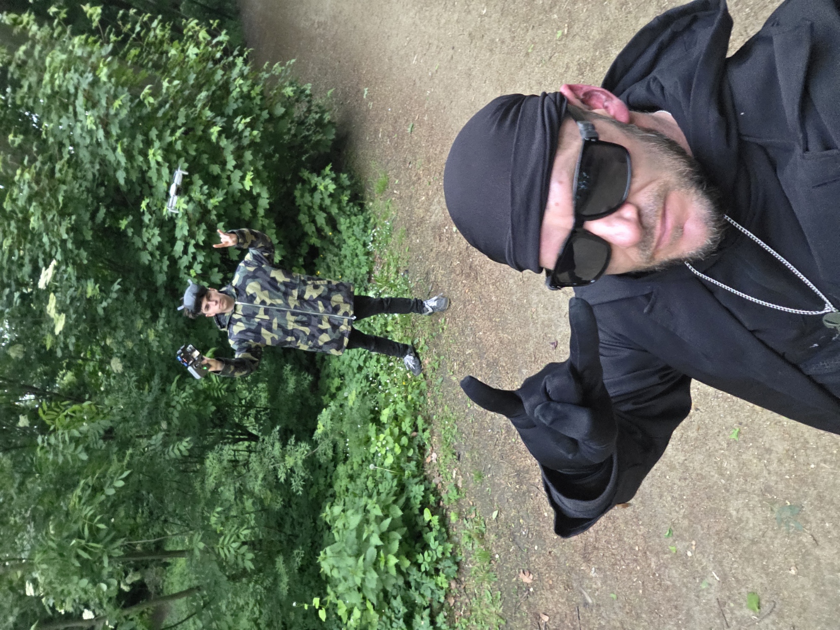 LIZZAAR drone opnames in het bos