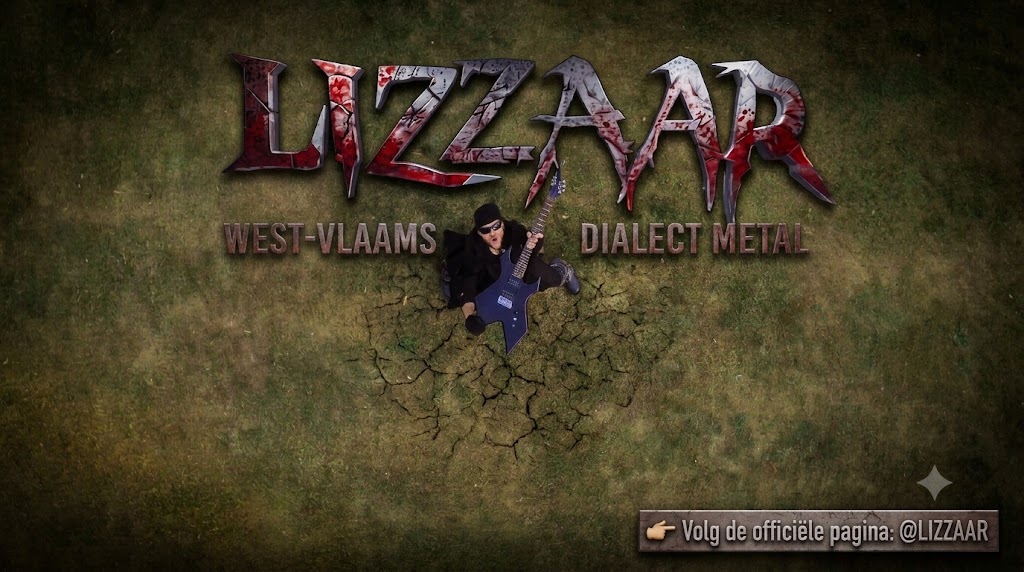 LIZZAAR West-Vlaams Dialect Metal banner