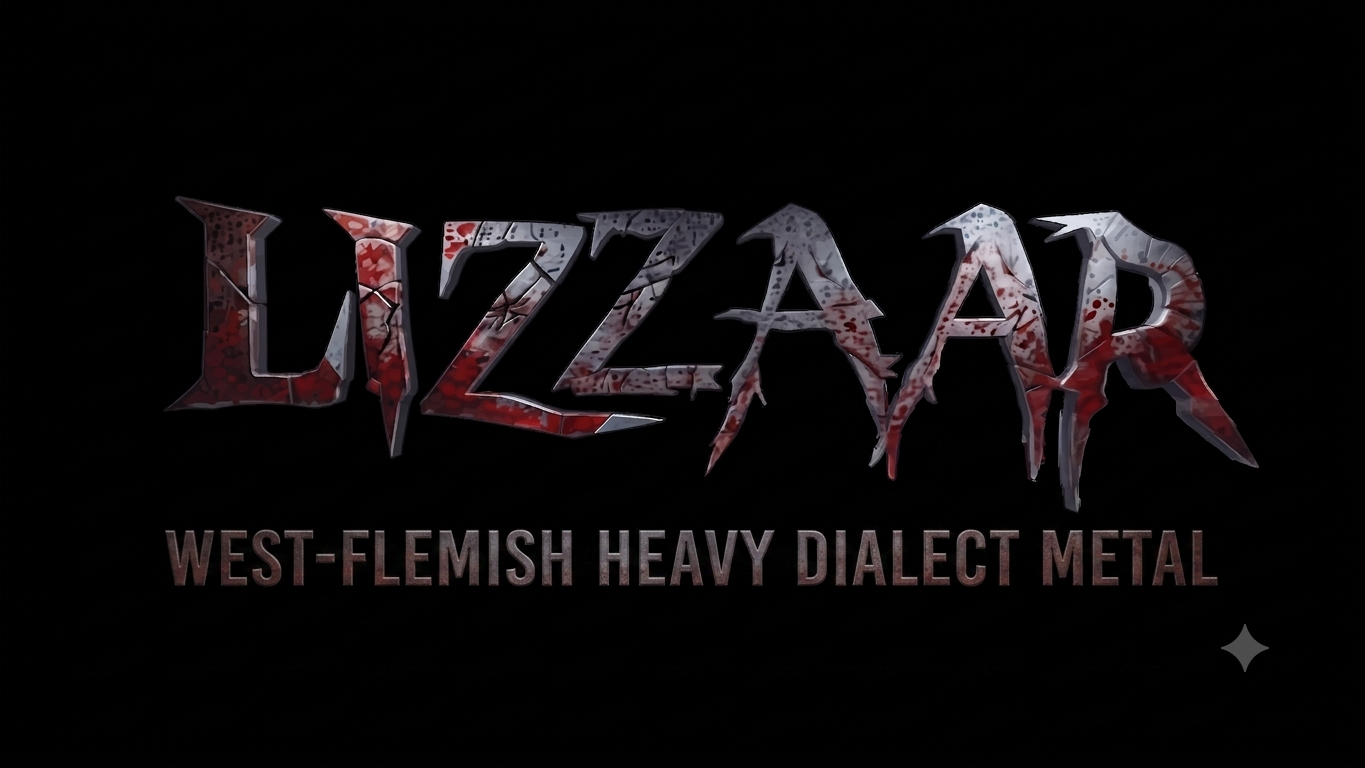LIZZAAR Logo West-Flemish Heavy Dialect Metal