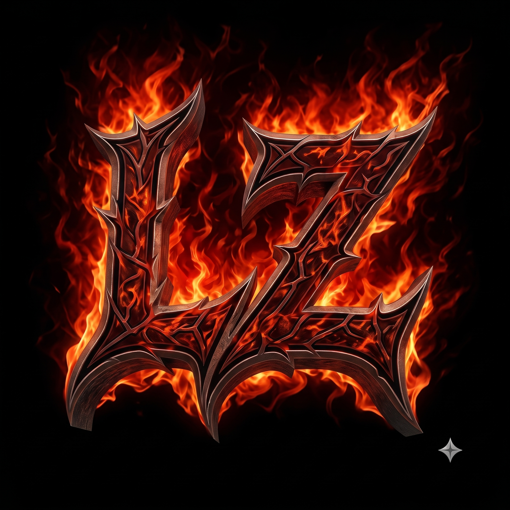 LIZZAAR LZ vuur logo